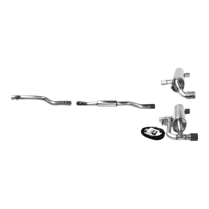BMW 340I - Bastuck Ø 76MM Duplex Performance Auspuff Anlage - Bild 1